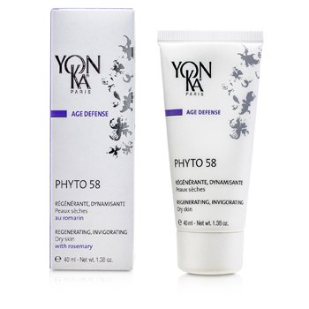 Yonka บำรุงกลางคืน Age Defense Phyto 58 Creme With Rosemary - Revitalizing, Invigorating (Dry Skin)