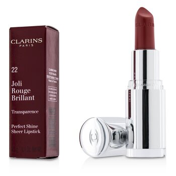 ลิปสติก Joli Rouge Brillant (Perfect Shine Sheer Lipstick) - # 22 Coral Dahlia