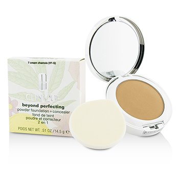 Beyond Perfecting Powder Foundation + Concealer - # 07 Cream Chamois (VF-G)