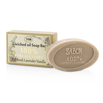 100% Pure Pleasure Soap Bar - Patchouli Lavender Vanilla