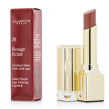 Rouge Eclat Satin Finish Age Defying Lipstick - # 26 Rose Praline