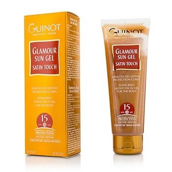Glamour Sun Gel Sunscreen Satiny Oil In Gel SPF15 - สำหรับผิวกาย