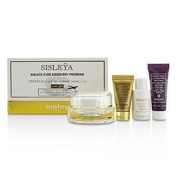 Sisleya Eyes Discovery Program: Sisleya Eye & Lip Cream 15ml + Black Rose Cream Mask 10ml + Sisleya Lotion 15ml + Supremya 5ml