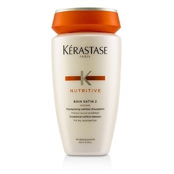 เคเรสตาส Nutritive Bain Satin 2 Exceptional Nutrition Shampoo (For Dry, Sensitised Hair)