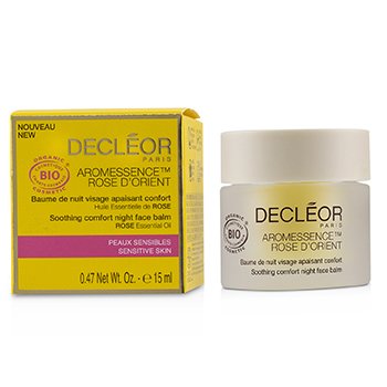 Decleor Aromessence Rose DOrient Soothing Comfort Night Face Balm - สำหรับผิวบอบบาง