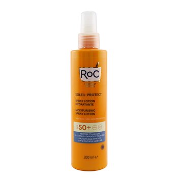 ROC Soleil-Protect Moisturizing Spray Lotion SPF 50+ UVA & UVB (สำหรับผิวกาย)