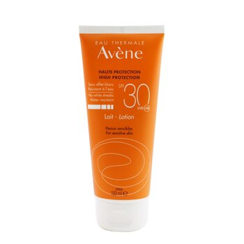 Avene โลชั่นปกป้องสูง SPF 30 - สำหรับผิวบอบบาง
