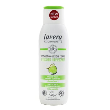Lavera โลชั่นบำรุงผิว (Regreshing) - With Lime & Organic Almond Oil - สำหรับผิวธรรมดา