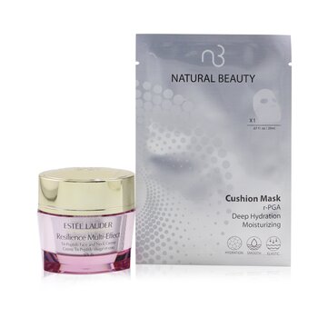 Resilience Multi-Effect Tri-Peptide Face and Neck Creme SPF 15 - For Dry Skin (ฟรี: Natural Beauty r-PGA Deep Hydration Moisturizing Cushion Mask 6x 20ml)
