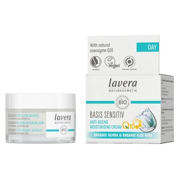 Lavera ครีมให้ความชุ่มชื้น Basis Sensitiv Q10