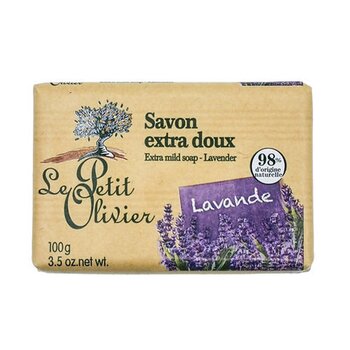 เลอ เปอตีต์ โอลิเวียร์ Lavender Extra Mild Soap 100g