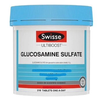 สวิส Ultiboost Glucosamine Sulfate 1500mg (210 tablets) [Parallel Import]