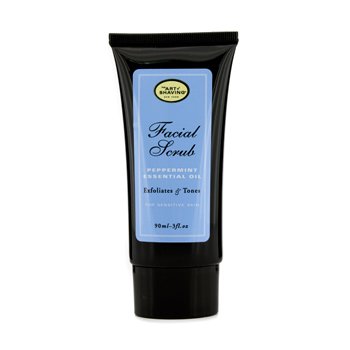 Facial Scrub - Peppermint Essential Oil ( สำหรับผิวบอบบาง )