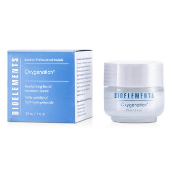 Bioelements Oxygenation - Revitalizing Facial Treatment Creme - สำหรับผิวแห้งมาก แห้ง ผิวผสม ผิวมัน