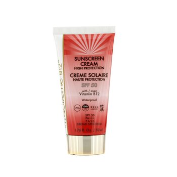 ครีมกันแดดปกป้องผิวหน้า Sunscreen Cream High Protection SPF 50 (กันน้ำ)