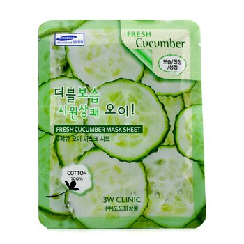 แผ่นมาสก์ Mask Sheet - Fresh Cucumber