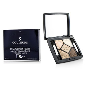 พาเล็ทท์อายแชโดว์ 5 Couleurs Couture Colours & Effects Eyeshadow Palette - เบอร์ 646 30 Montaigne