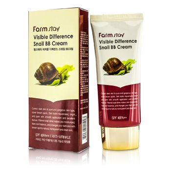 บีบีครีม Visible Difference Snail BB Cream SPF 40 PA++