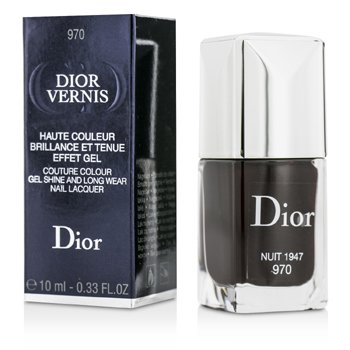 ทาเล็บ Dior Vernis Couture Colour Gel Shine & Long Wear Nail Lacquer -- # 970 Nuit 1947