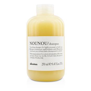 Davines แชมพู Nounou Nourishing Shampoo (สำหรับผมผ่านสารเคมีหรือผมแตกหัก)