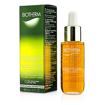 Liquid Glow Skin Best Instant Complexion Reviving Oil with Antioxydant Algae Extract