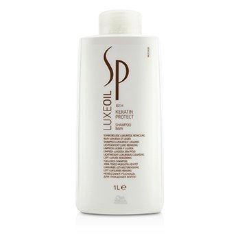 Wella แชมพู SP Luxe Oil Keratin Protect Shampoo (Lightweight Luxurious Cleansing)