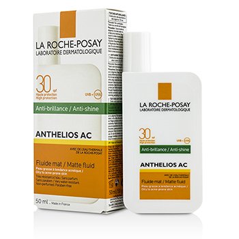 กันแดด Anthelios AC 30 Anti-Shine Matte Fluid SPF 30 - สำหรับผิวมันถึงผิวที่มีปัญหาเรื่องสิว