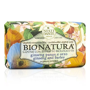 สบู่ Bio Natura Sustainable Vegetal Soap - Ginseng & Barley