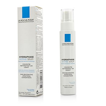 La Roche Posay เซรั่ม Hydraphase Intense Serum - 24HR Rehydrating Smoothing Concentrate