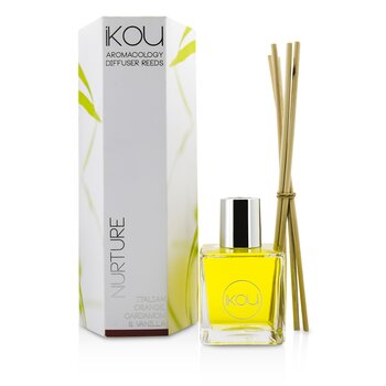 iKOU ไม้กระจายความหอม Aromacology Diffuser Reeds - Nurture (Italian Orange Cardamom & Vanilla - 9 months supply)