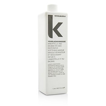 Kevin.Murphy มาสก์ Young.Again.Masque (Immortelle and Baobab Infused Restorative Softening Masque - ผมแห้งเสียหรือผมเสีย)