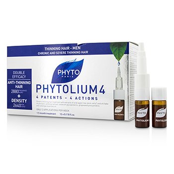 บำรุงผม Phytolium 4 Chronic and Severe Anti-Thinning Hair Concentrate (สำหรับผมหนา - สำหรับผู้ชาย)