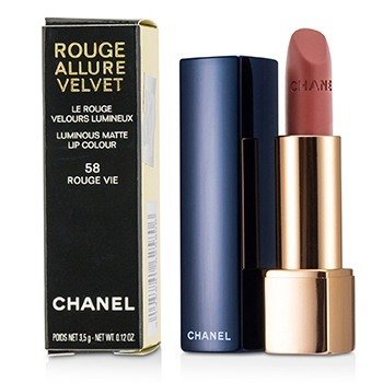 ชาแนล ลิปสติก Rouge Allure Velvet - # 58 Rouge Vie