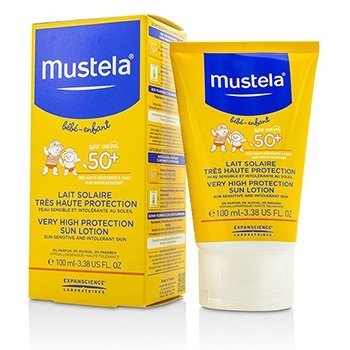 Mustela Very High Protection Sun Lotion SPF50+ - Sun Sensitive & Intolerant Skin