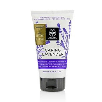 Caring Lavender Moisturizing & Soothing Body Cream - สำหรับผิวบอบบาง