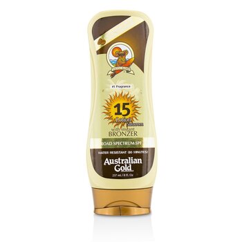 Australian Gold Lotion Sunscreen SPF 15 with Instant Bronzer
