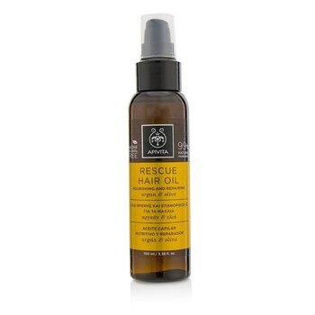 Rescue Hair Oil with Argan & Olive (For All Hair Types)
