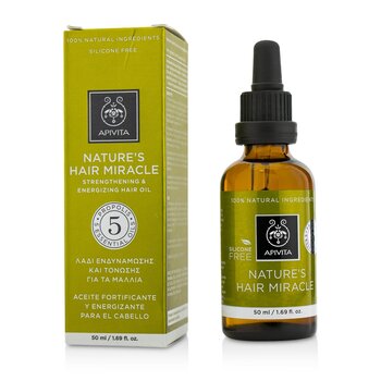 Nature's Hair Miracle Strengthening & Energizing Hair Oil with Propolis