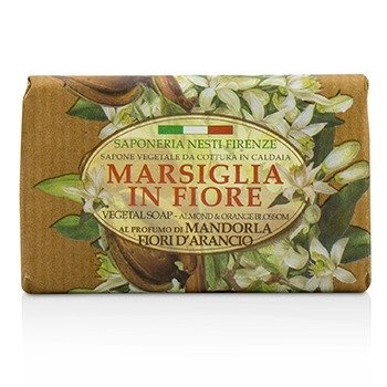 Marsiglia In Fiore Vegetal Soap - อัลมอนด์ & ดอกส้ม