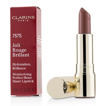 Joli Rouge Brillant (Moisturizing Perfect Shine Sheer Lipstick) - # 757S Nude Brick