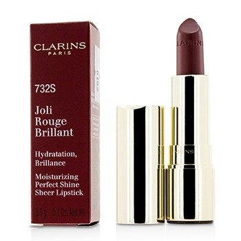 Joli Rouge Brillant (Moisturizing Perfect Shine Sheer Lipstick) - # 732S Grenadine