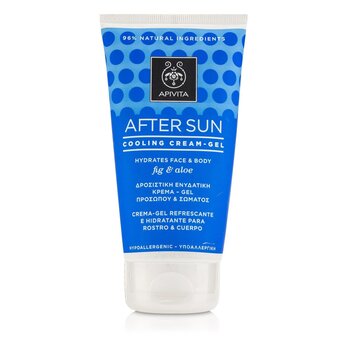 After Sun Face & Body Cooling Cream-Gel with Fig & Aloe