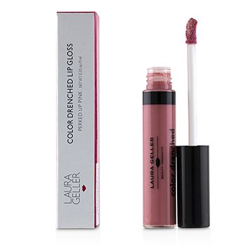 Laura Geller ลิปกลอส Color Drenched Lip Gloss - #French Press Rose