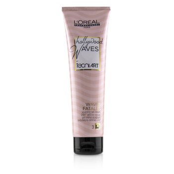 Professionnel Hollywood Waves by Tecni.Art Waves Fatales Sculpting Gel-Cream