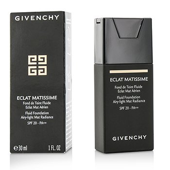 Givenchy รองพื้น Eclat Matissime Fluid Foundation SPF 20 - # 1 Mat Porcelain