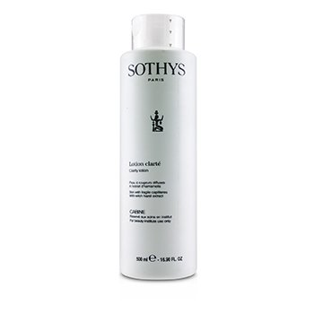 Sothys Clarity Lotion - สำหรับผิวที่มีเส้นเลือดฝอยเปราะบาง ด้วยสารสกัดจาก Witch Hazel (ขนาดร้านเสริมสวย)