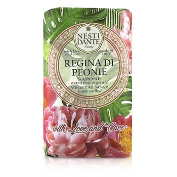 Nesti Dante Triple Milled Vegetal Soap With Love & Care - เรจิน่า ดิ พีโอนี่