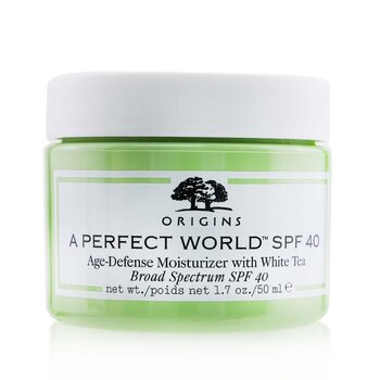 Origins Perfect World SPF 40 Age-Dense Moisturizer พร้อมชาขาว