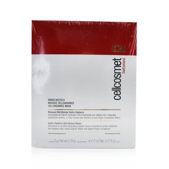 Cellcosmet and Cellmen Cellcosmet Swiss Biotech CellRadiance Mask