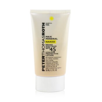 Max Mineral Naked SPF 45 Lotion (Unboxed)